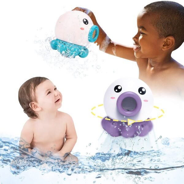 AquaSpin Octopus – Fountain & Sprinkler Water Toy - Image 3