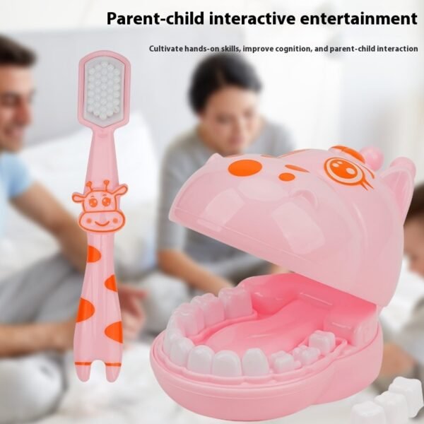 Dental Cast Doctor Dental Cast Accessories Interactive Play House Dentist Suit Toy - Image 8