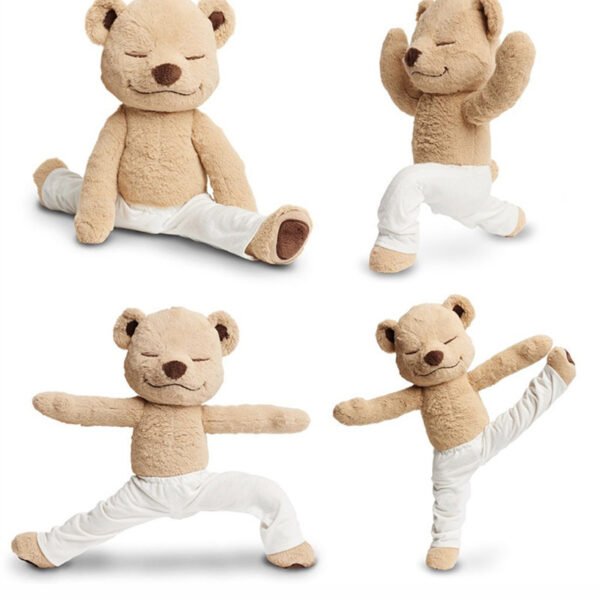 🧘‍♂️ Zen Yoga Bear Plush 🐻✨ - Image 4